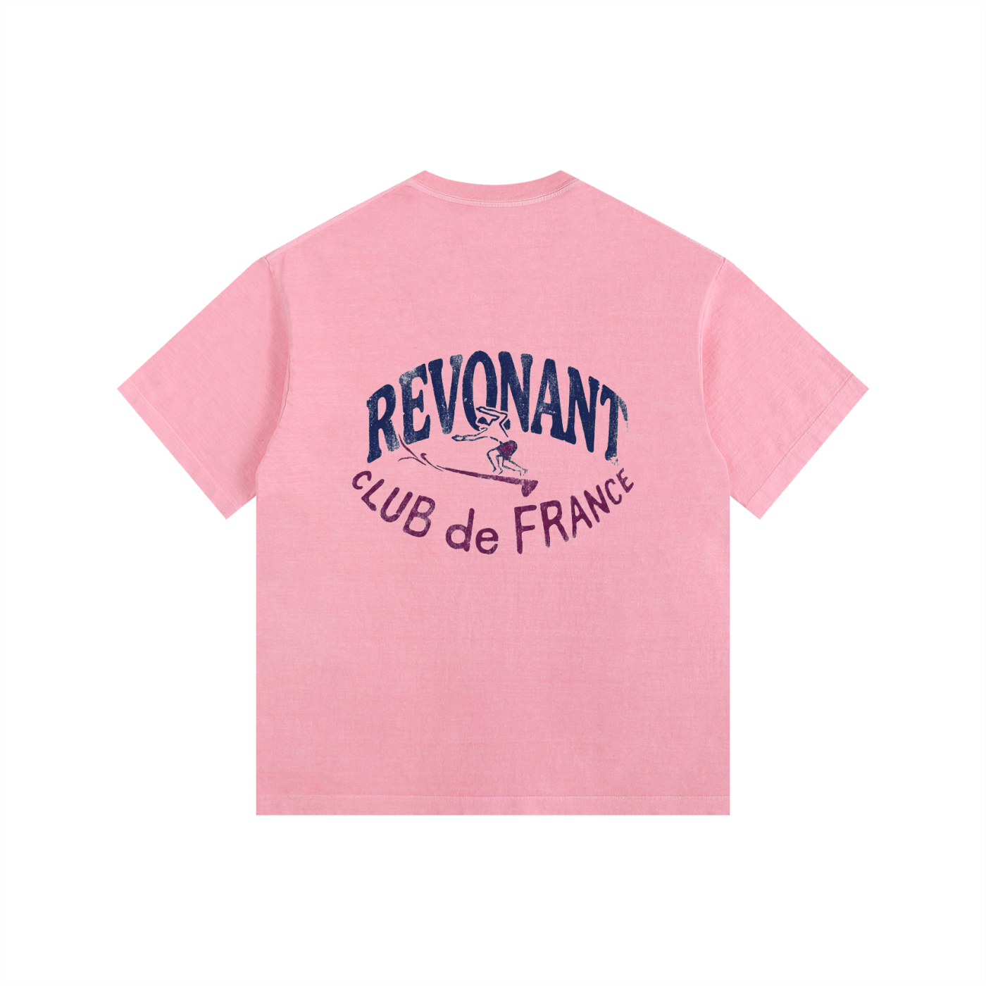 Surf Club Vintage Washed Oversized Cotton T-Shirt