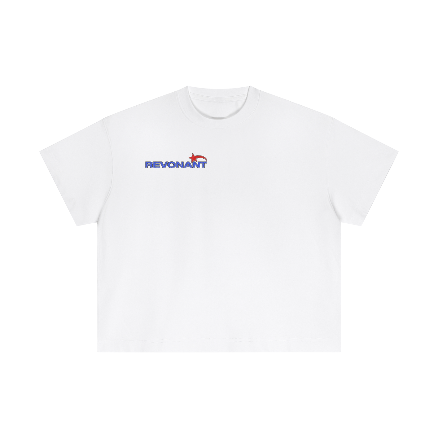 Mens Star Graphic Cotton Boxy T-Shirt