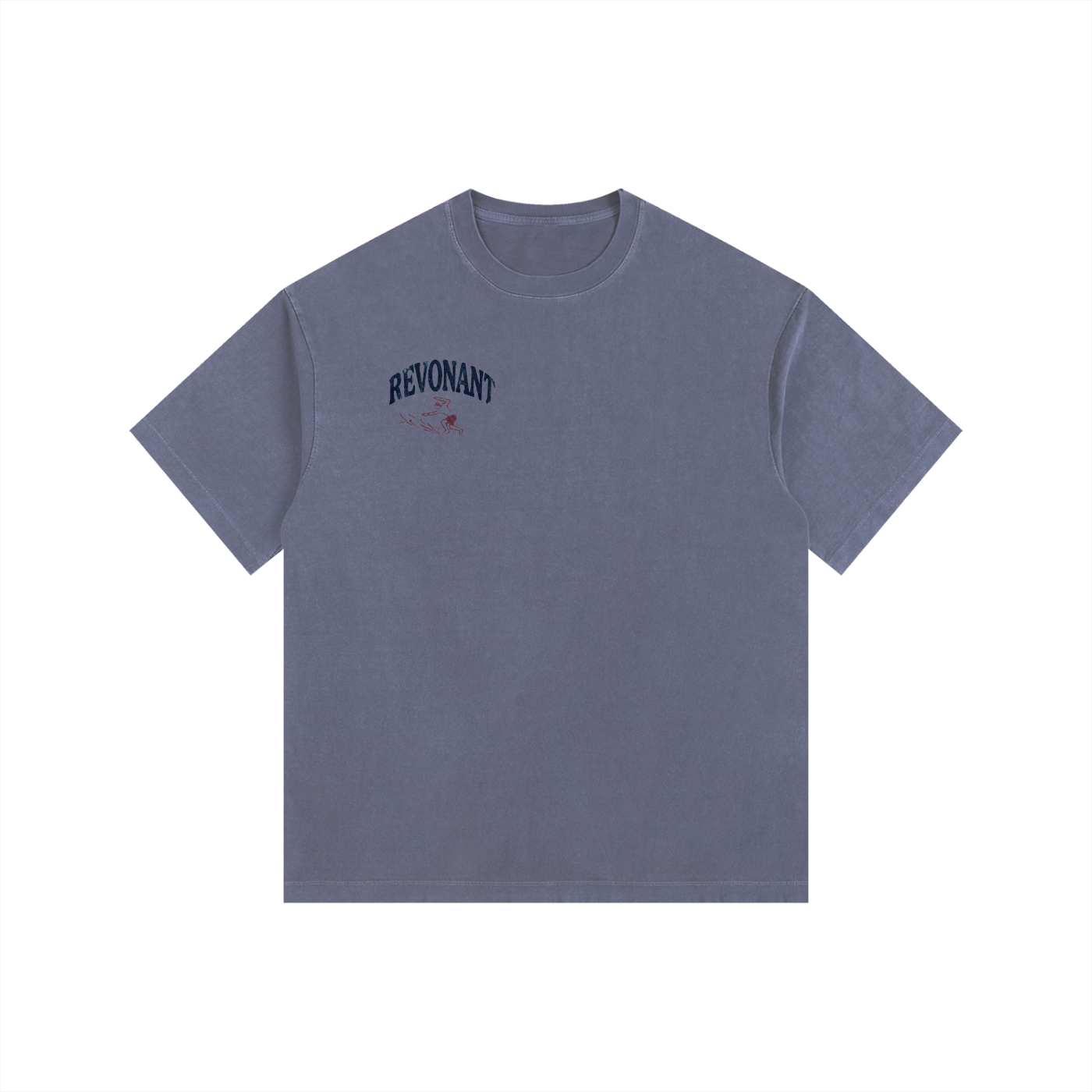 Surf Club Vintage Washed Oversized Cotton T-Shirt