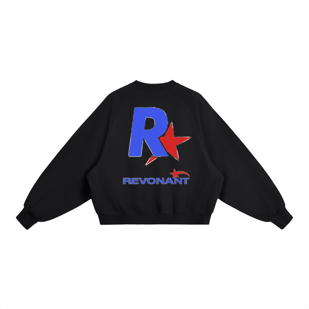 Y2K Heavyweight Dolman Sleeve Boxy Sweatshirt