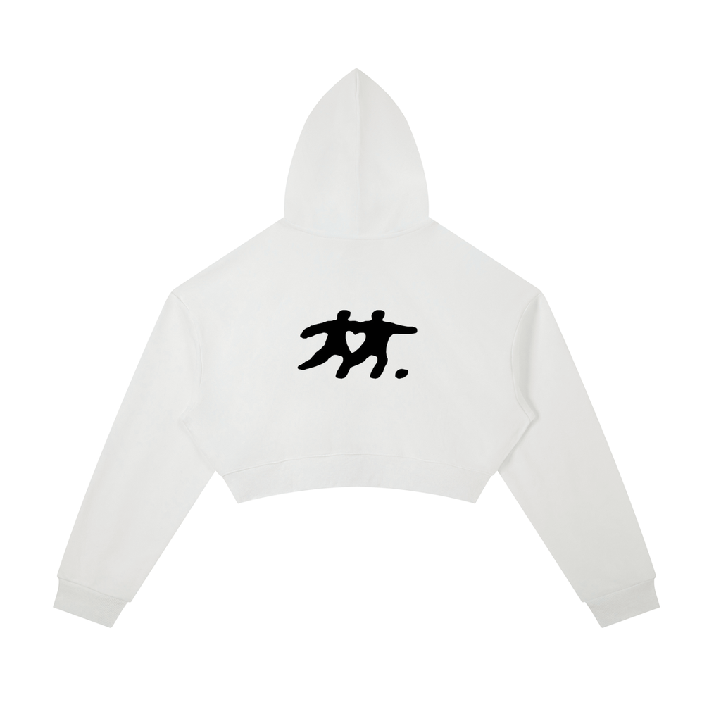 Women's Cropped Zip-Up Hoodie