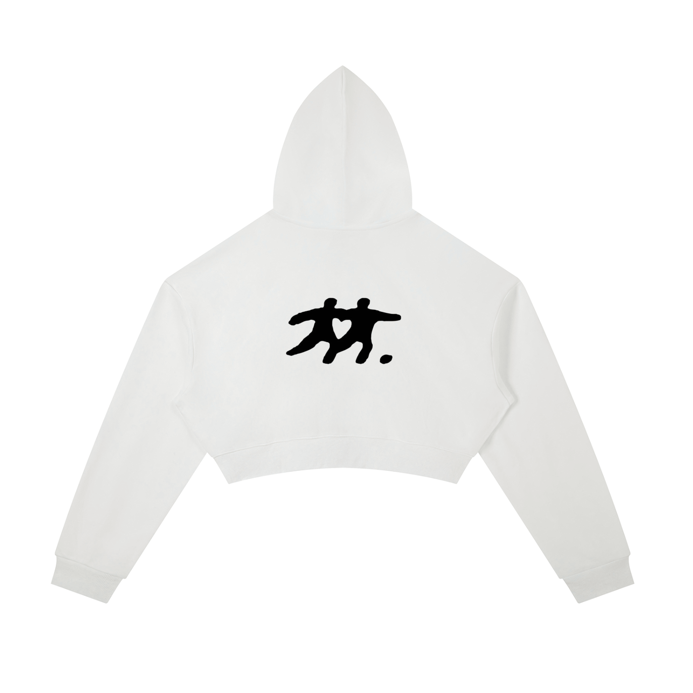 Women's Cropped Zip-Up Hoodie