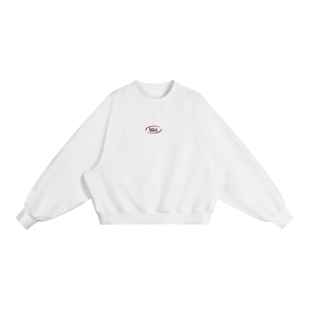 Boxy Crewneck Shadow Graphic