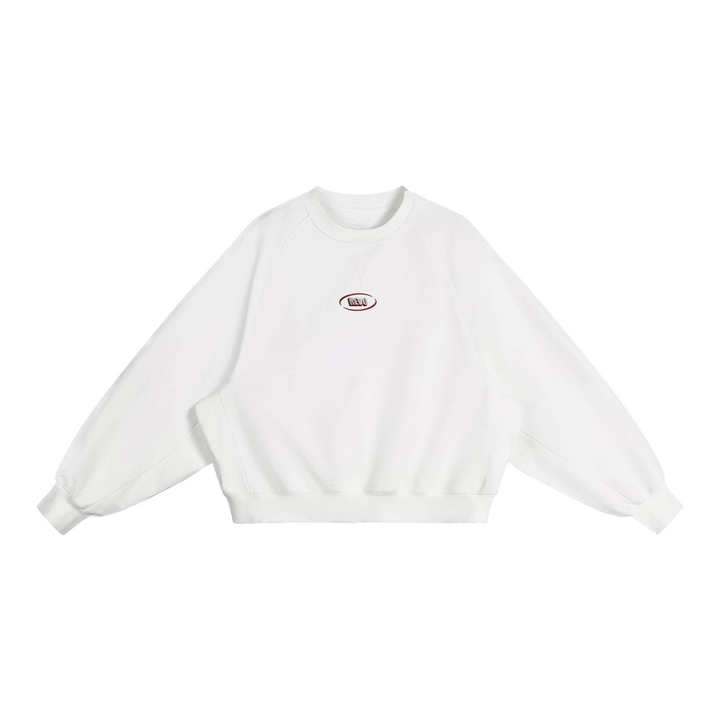 Boxy Crewneck Shadow Graphic