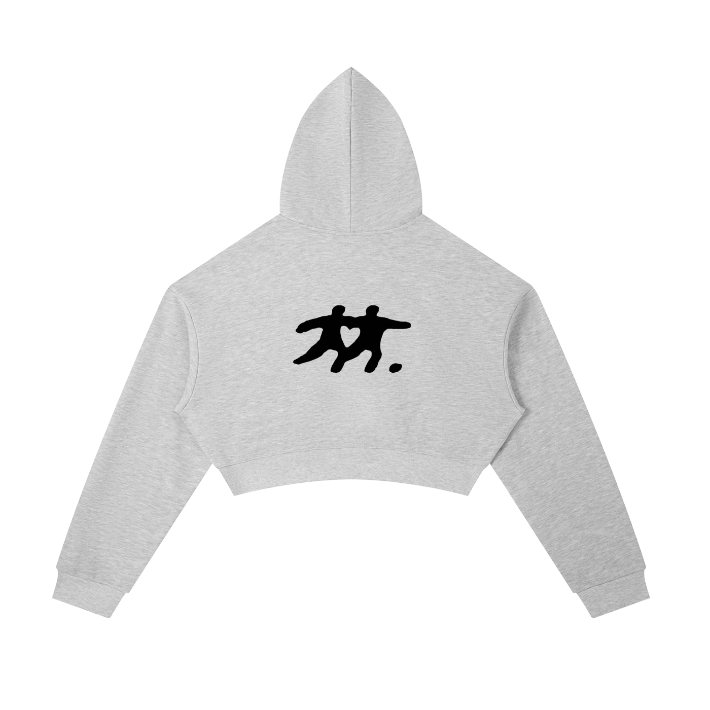 Women's Cropped Zip-Up Hoodie