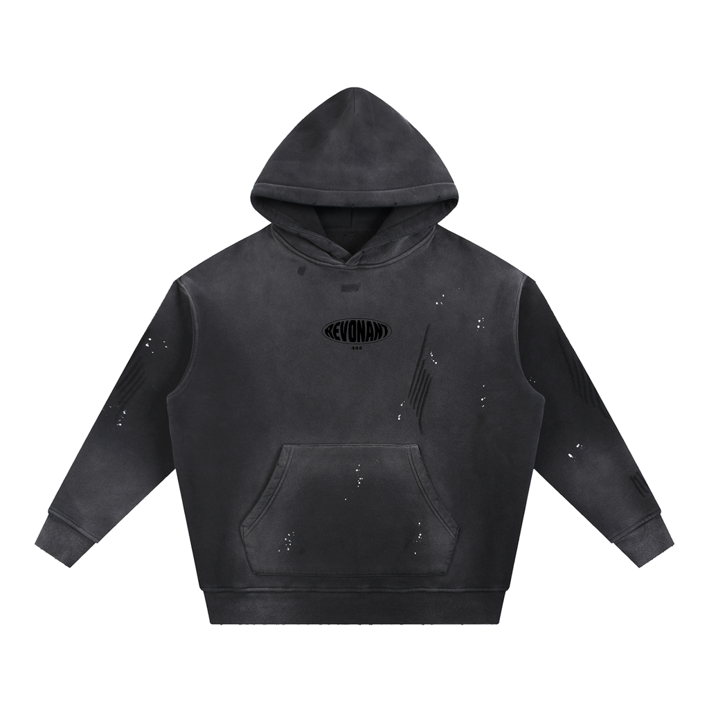 Paint Splatter Faded Vintage Revonant Studios Hoodie