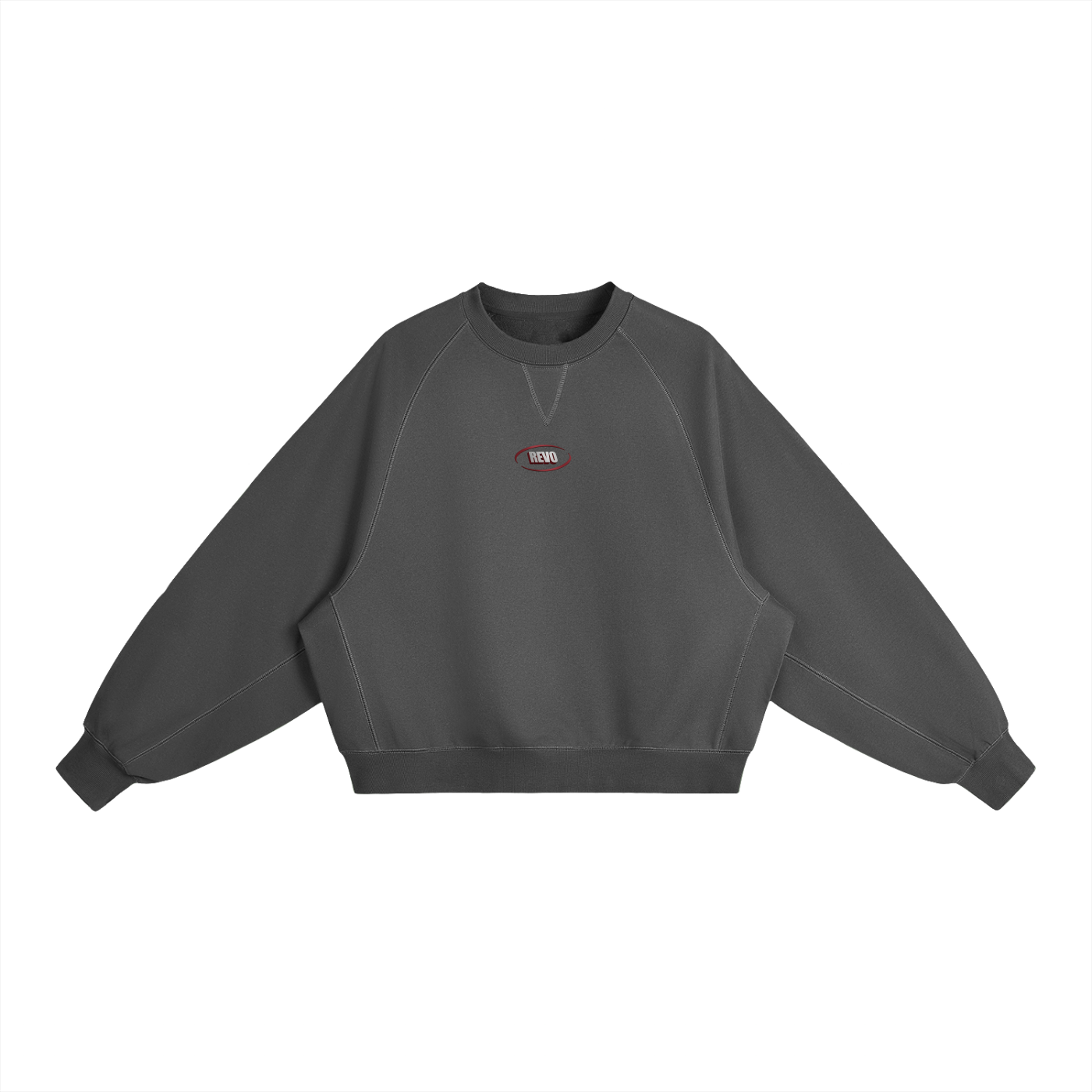 Boxy Crewneck Shadow Graphic