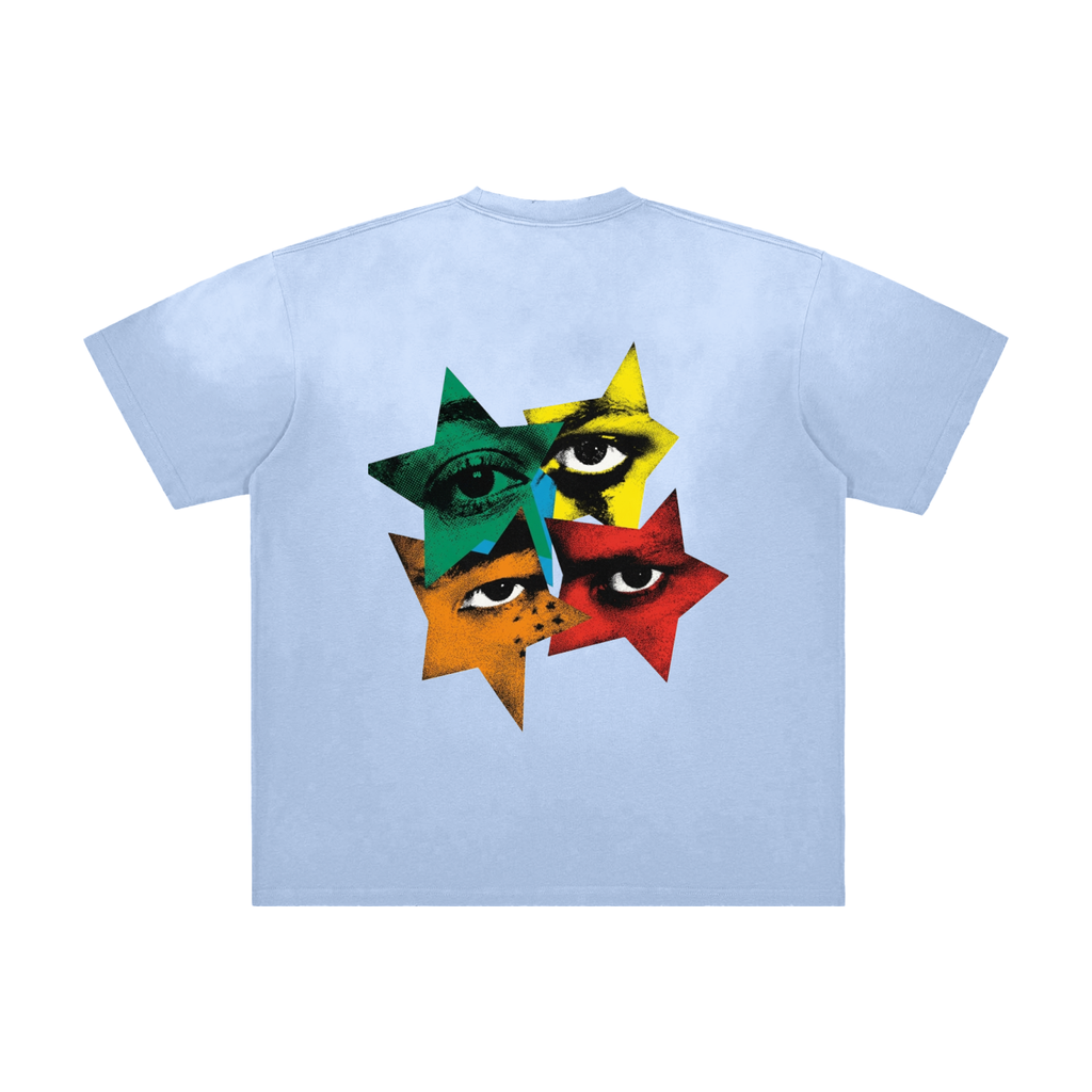 StarEyes Vintage Washed Frayed T-Shirt