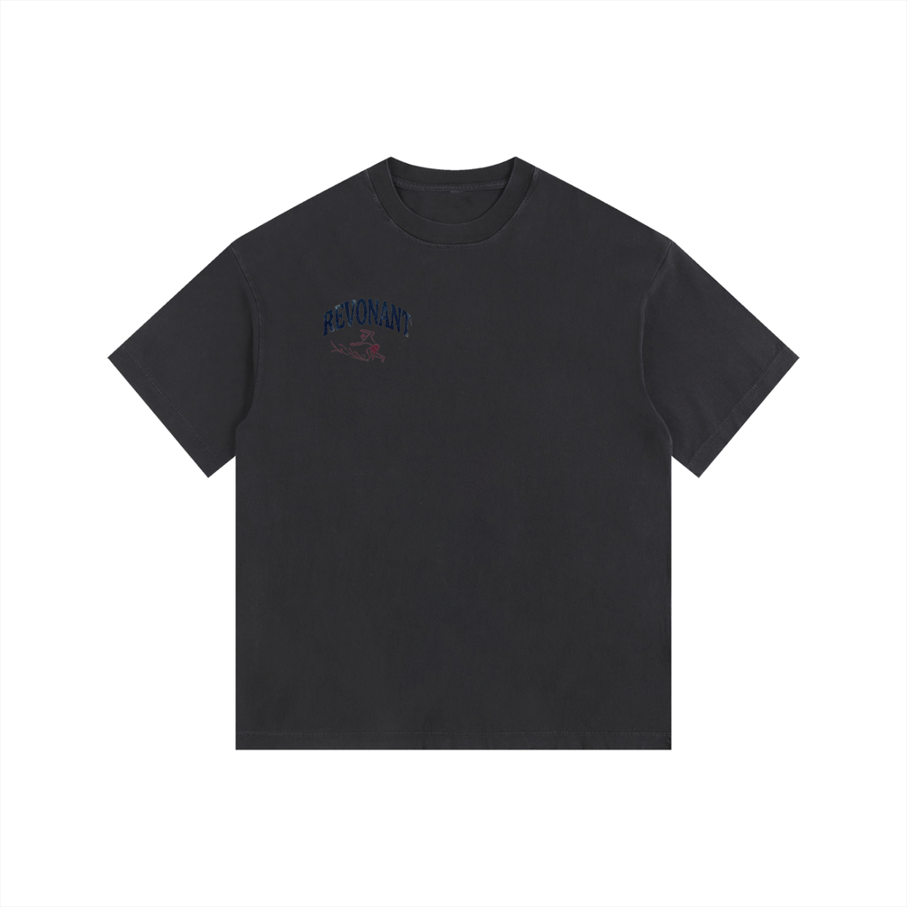 Surf Club Vintage Washed Oversized Cotton T-Shirt
