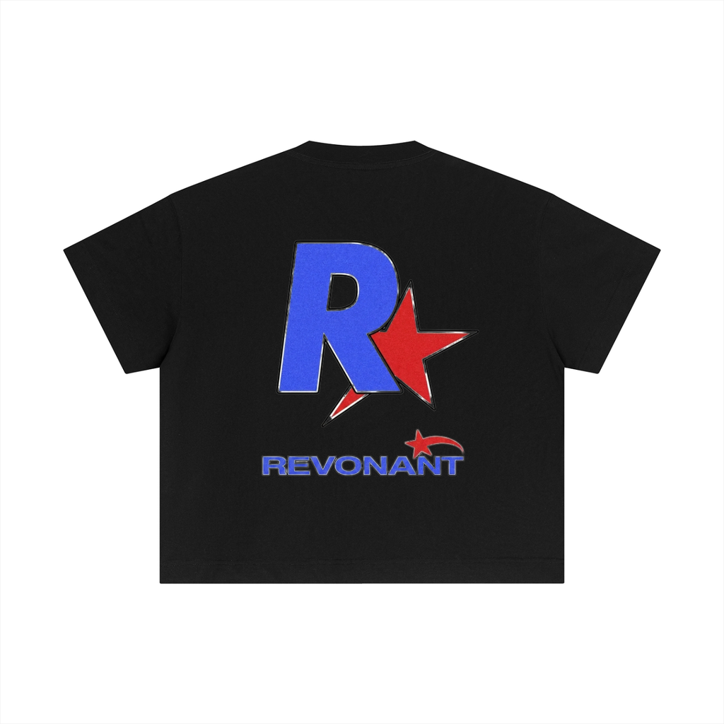 Mens Star Graphic Cotton Boxy T-Shirt