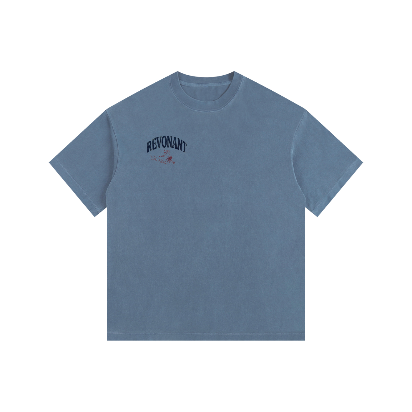 Surf Club Vintage Washed Oversized Cotton T-Shirt