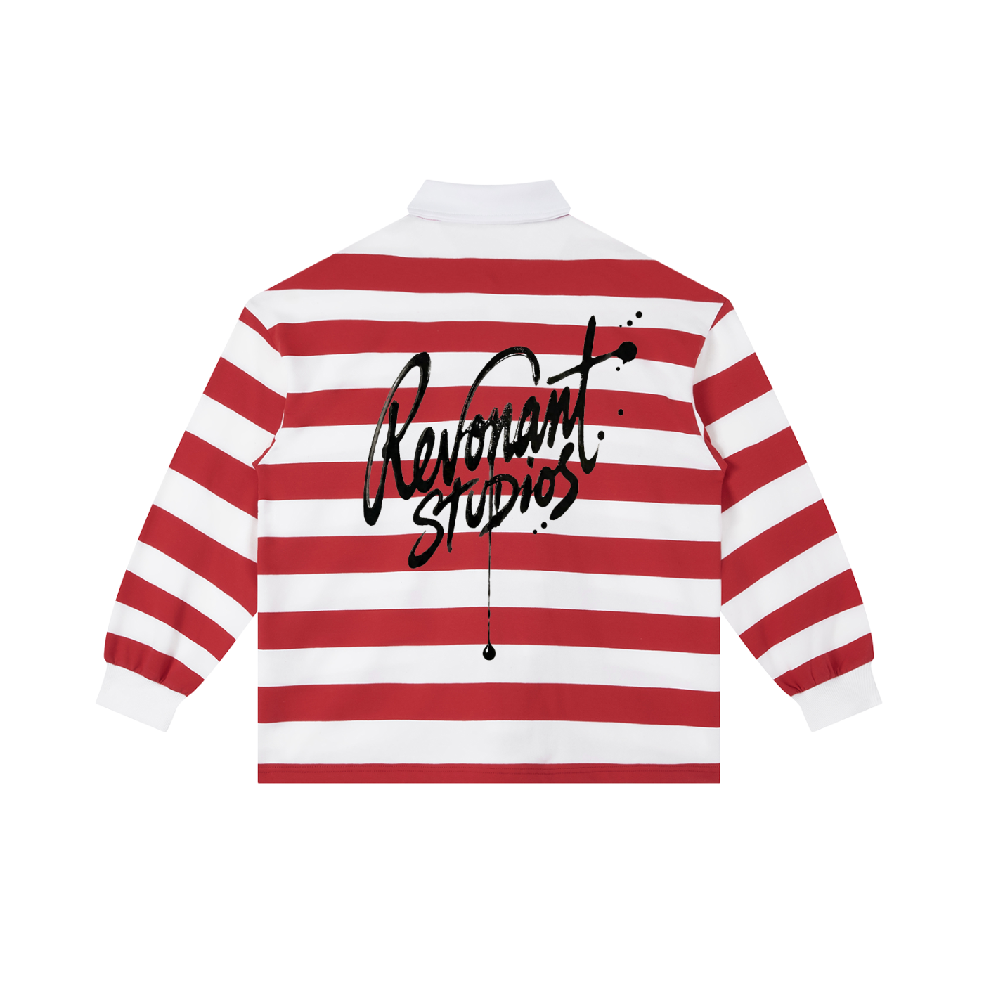 Color Block Stripe Polo Shirt