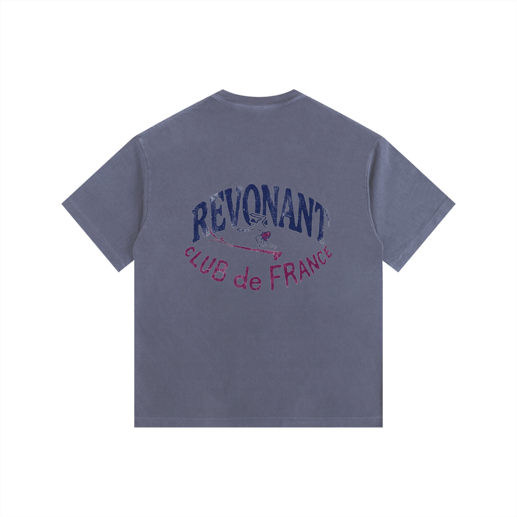 Surf Club Vintage Washed Oversized Cotton T-Shirt